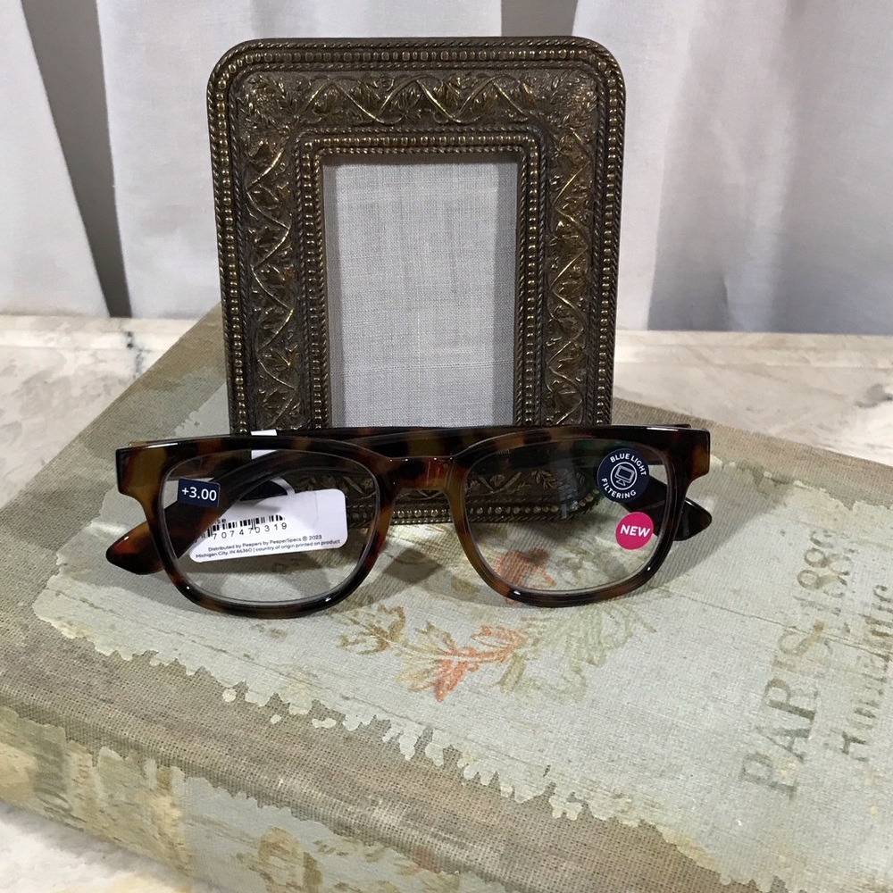 PEEPERS | Reading Glasses | 3.00 Power | Classic Tortoise Shell